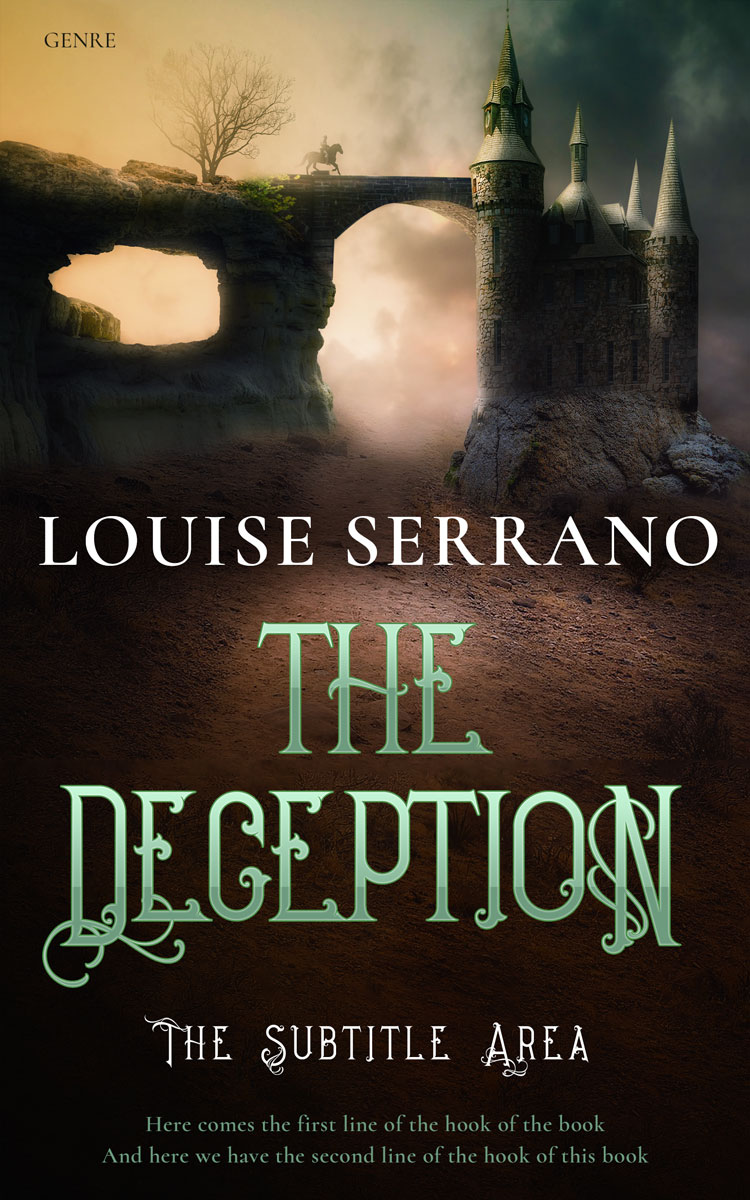 2D view of Premade Fantasy Book Cover - Sorrell Brown