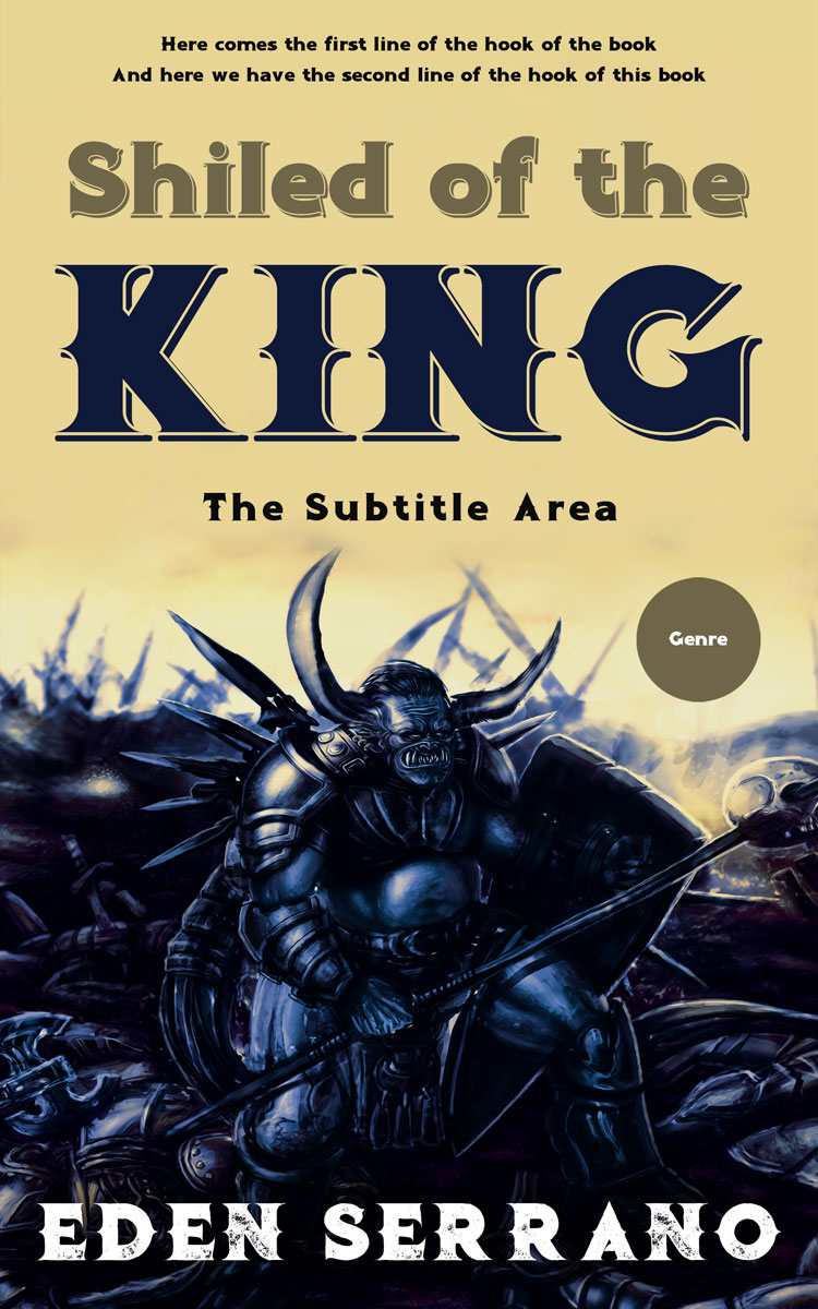 2D view of Premade Fantasy Book Cover - Mirage