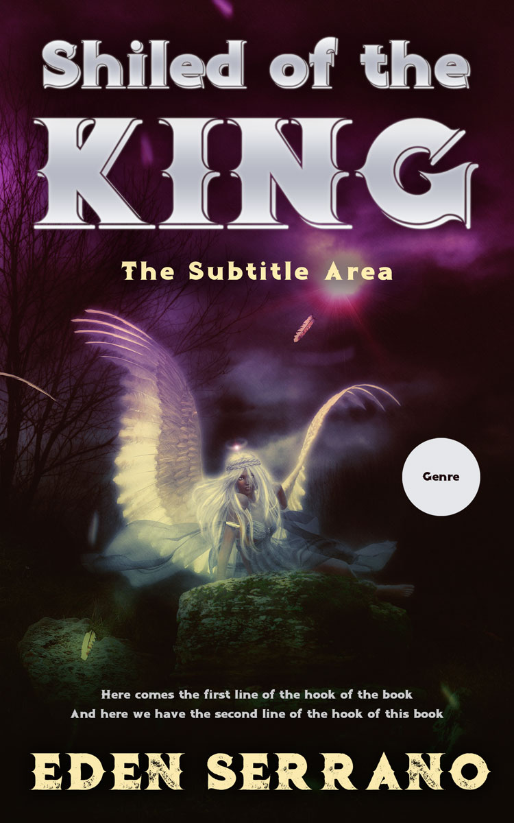 2D view of Premade Fantasy Book Cover - Gondola