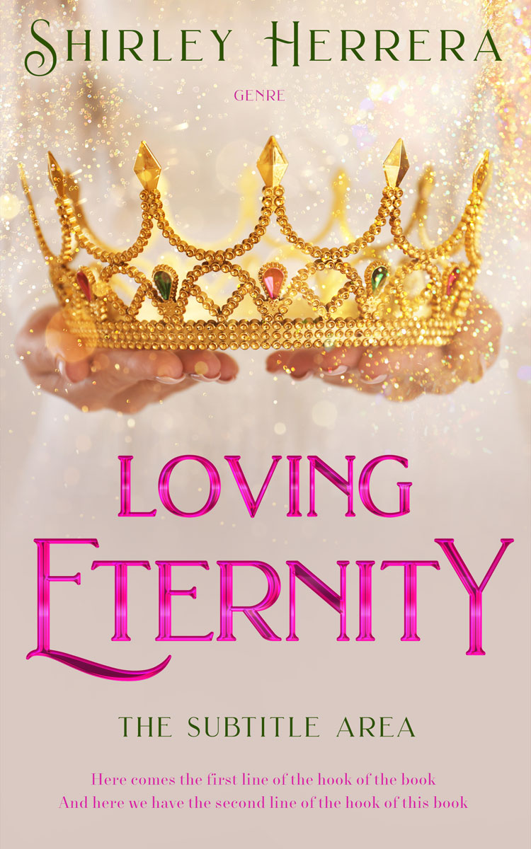 2D view of Bone #11753 - Premade Fantasy Book Cover