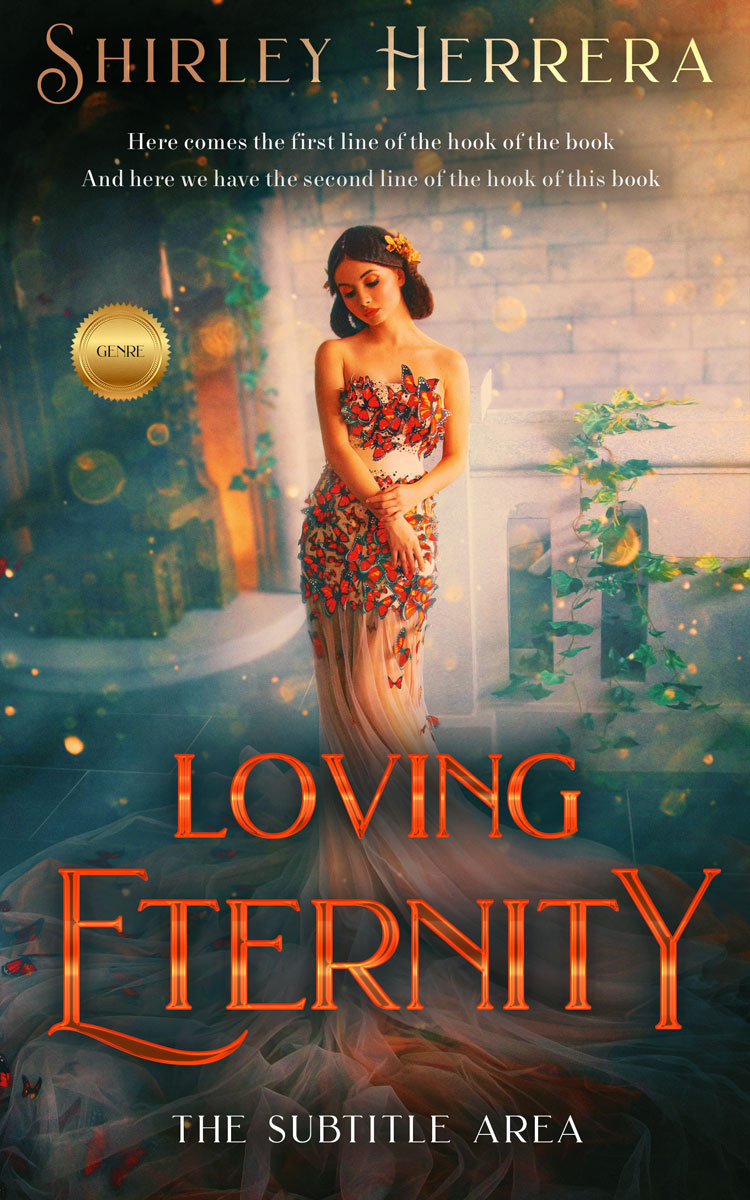 2D view of Premade Fantasy Book Cover - Cape Cod