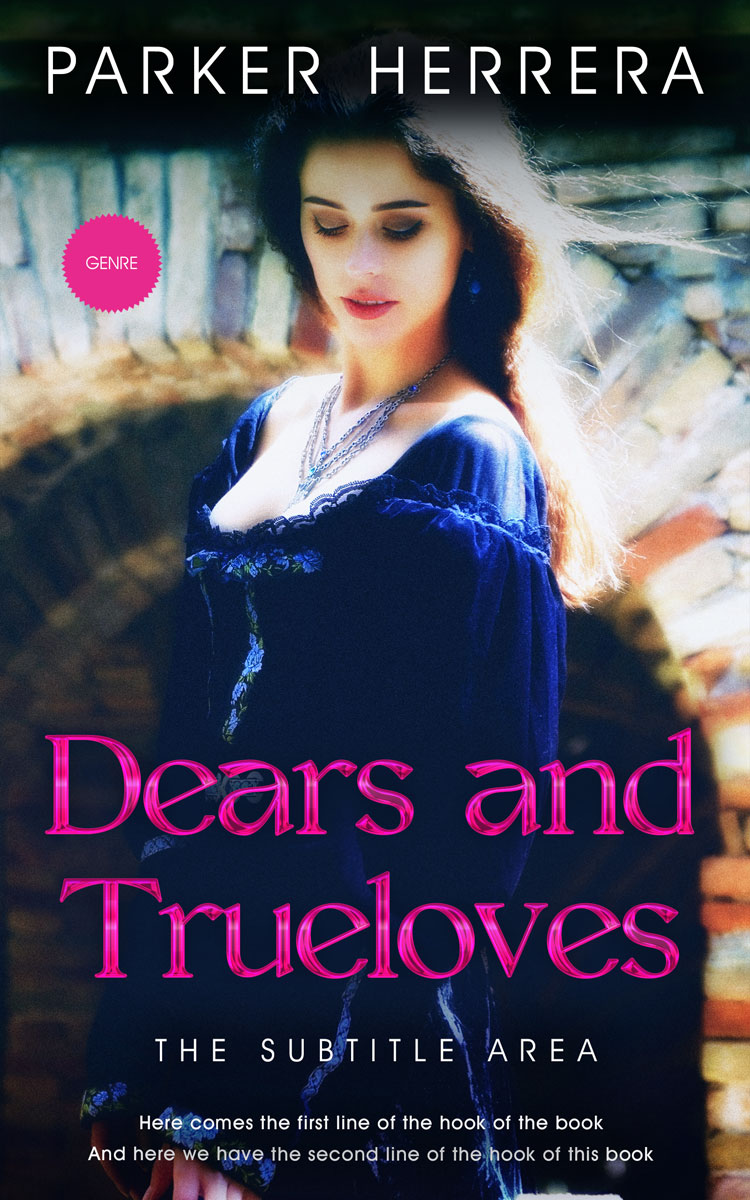 2D view of Premade Romance Book Cover - Mirage