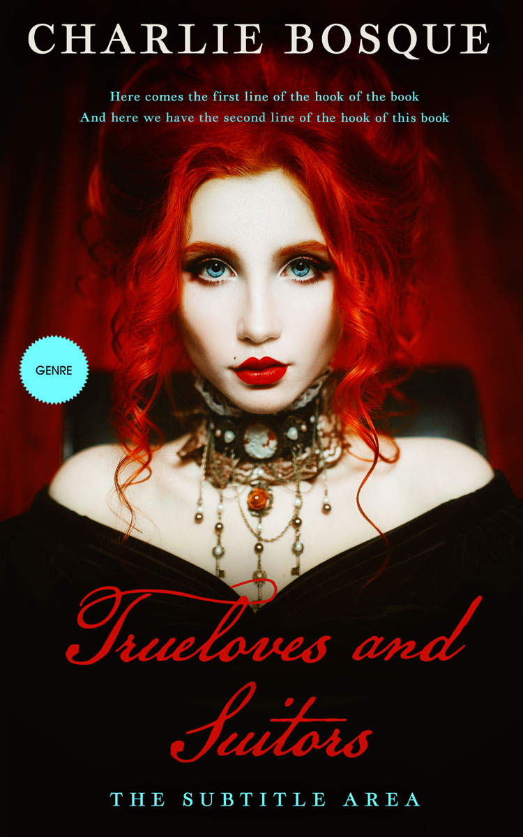 2D view of Premade Royal Romance Book Cover - My Pink