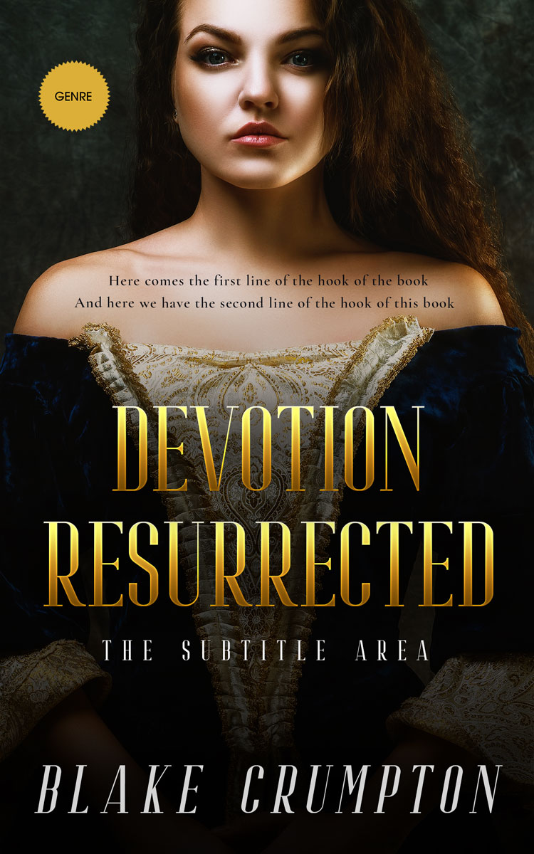 2D view of Premade Historical Book Cover - Sorrell Brown