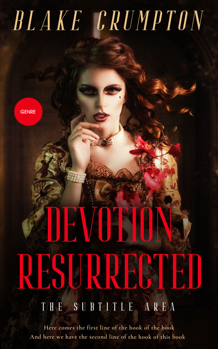 2D view of Premade Royal Romance Book Cover - Roman