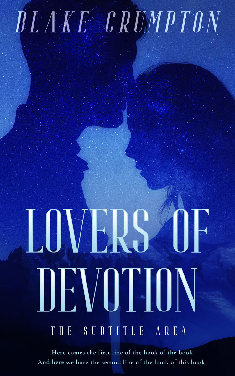 2D view of Premade Romance Book Cover - Arapawa