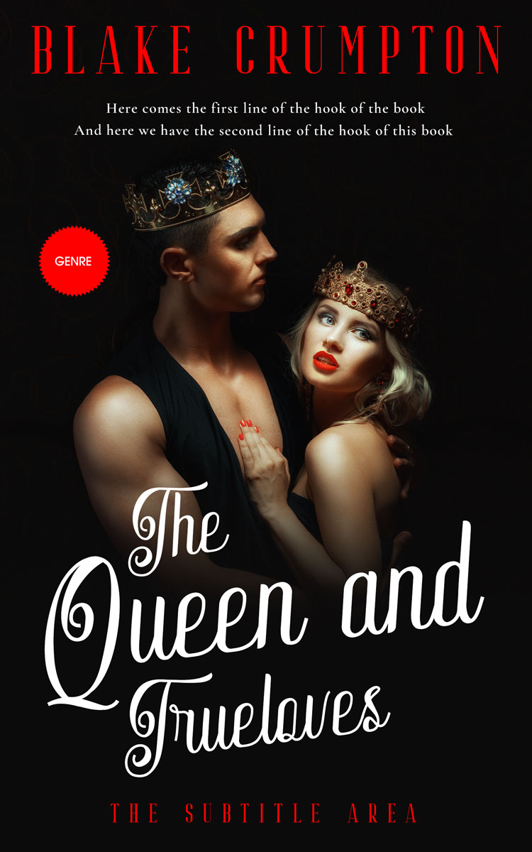 2D view of Premade Erotica Book Cover - Cod Gray