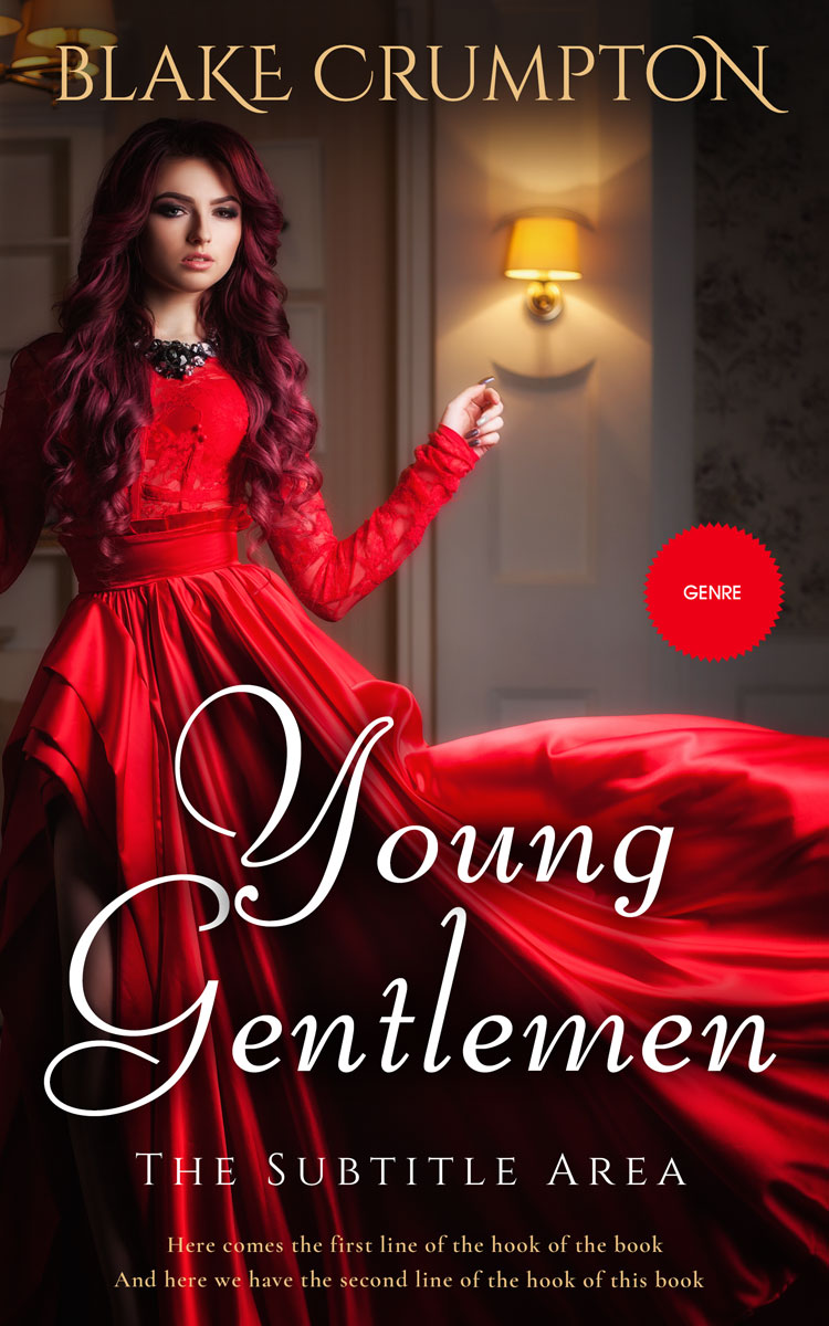 2D view of Premade Fantasy Book Cover - Valencia