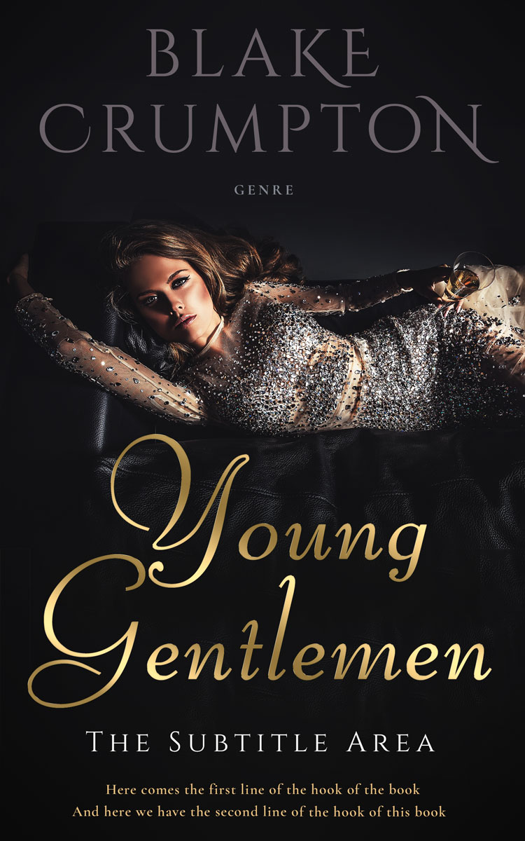 2D view of Premade Chick Lit Book Cover - Baltic Sea