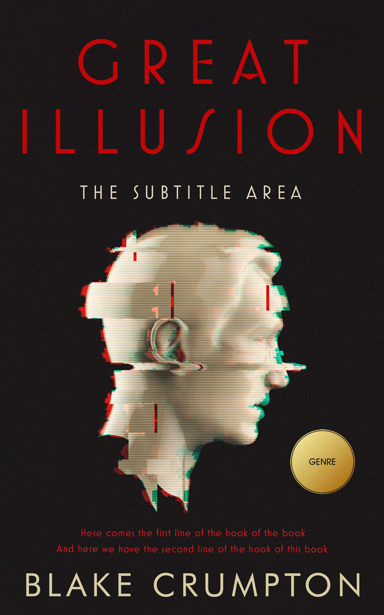 2D view of Premade Self-Improvement & Self-Help Book Cover - Sorrell Brown