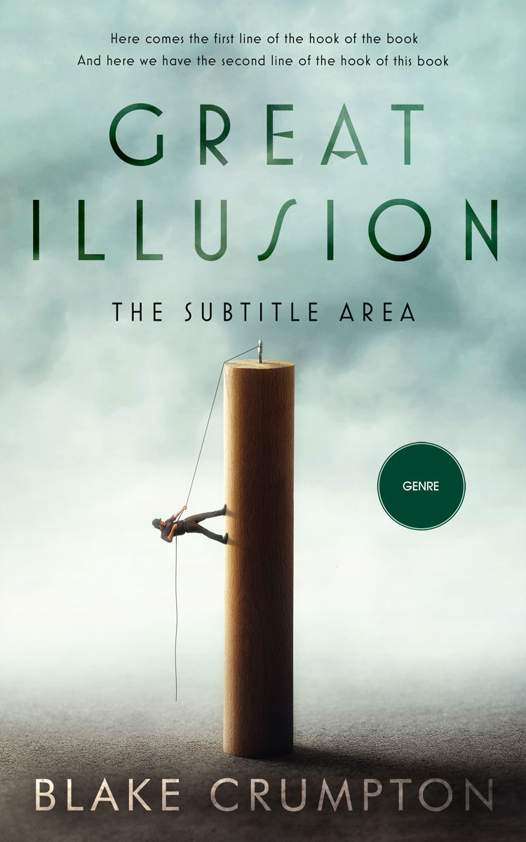 2D view of Conch #11872 - Premade Self-Improvement & Self-Help Book Cover