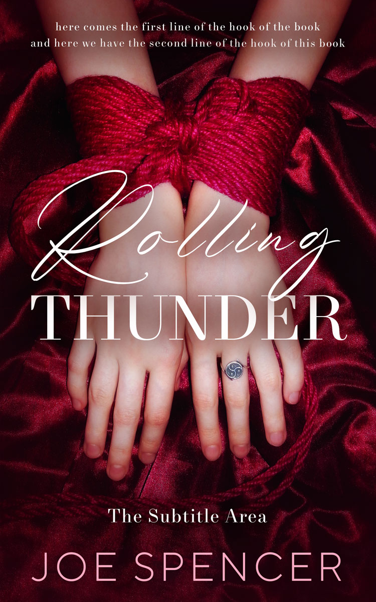 2D view of Premade Erotica Book Cover - Old Rose