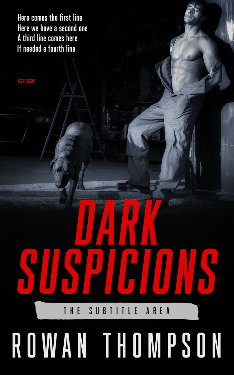 2D view of Premade Erotica Book Cover - Contessa