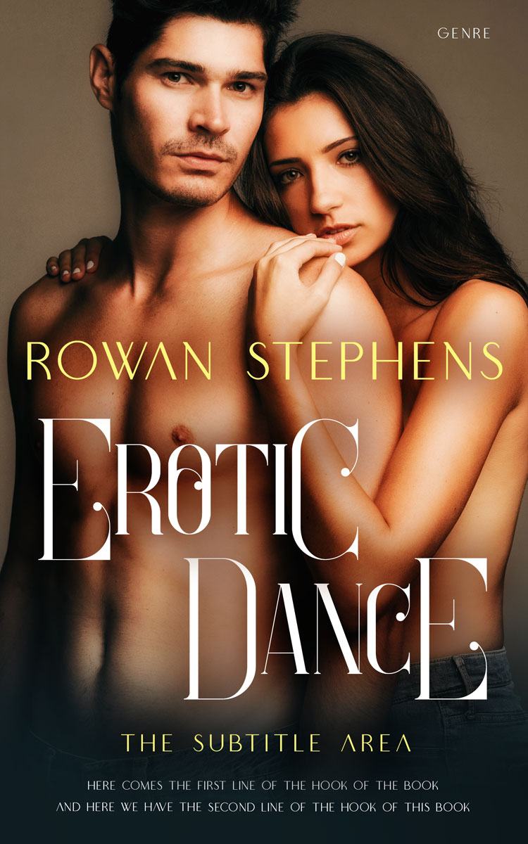 2D view of Premade Erotica Book Cover - Zeus