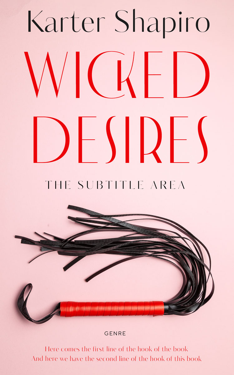 2D view of Premade Erotica Book Cover - Azalea