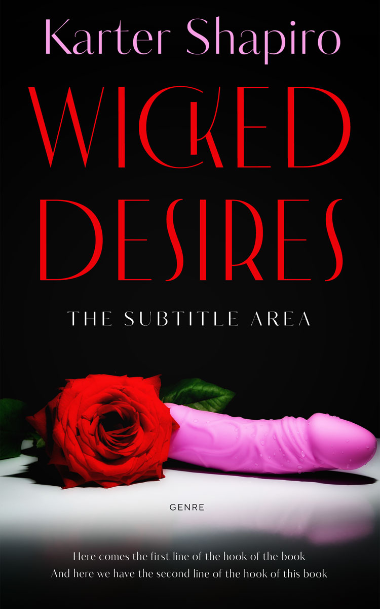 2D view of Premade Erotica Book Cover - Charm