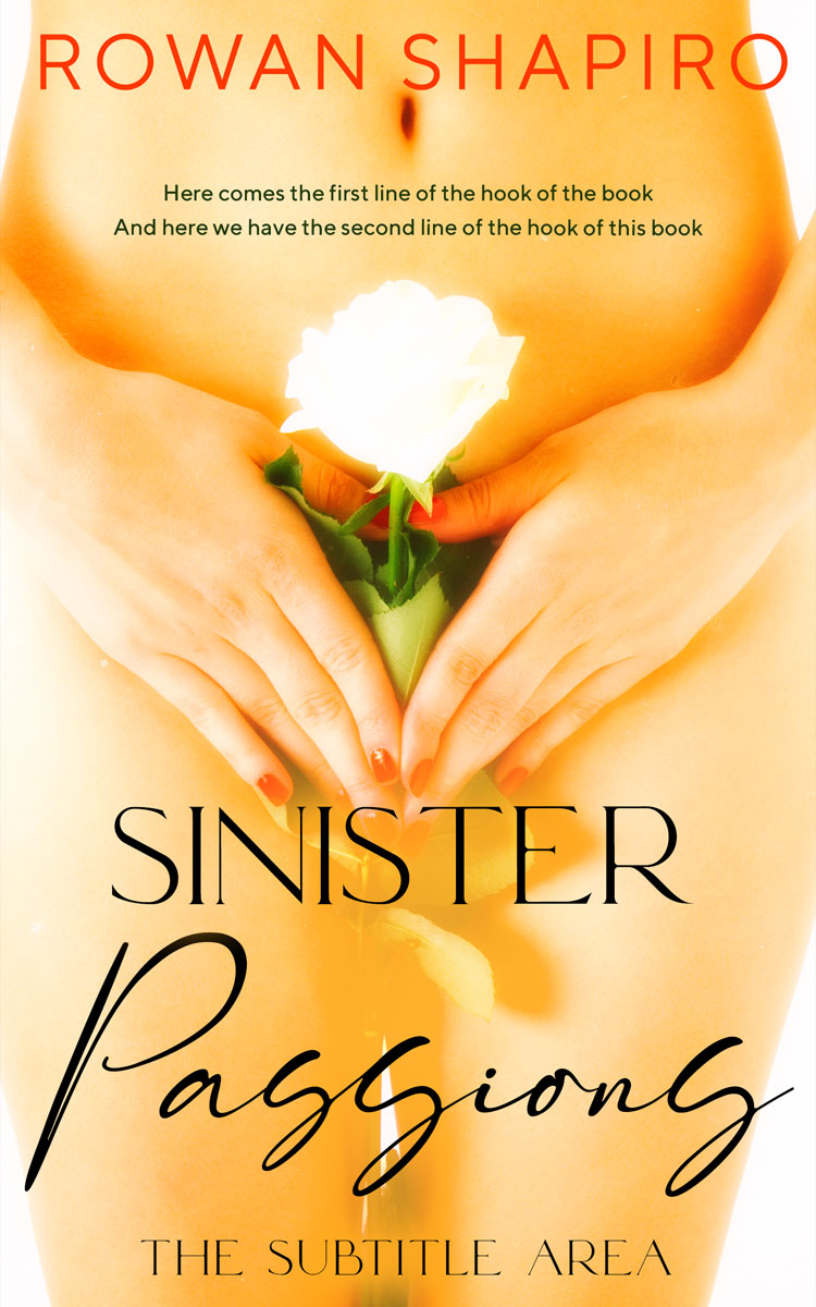 2D view of Premade Erotica Book Cover - Salomie