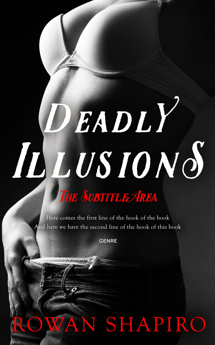 2D view of Premade Erotica Book Cover - Cold Turkey