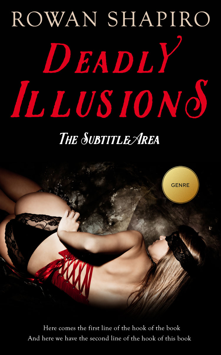 2D view of Premade Erotica Book Cover - Contessa