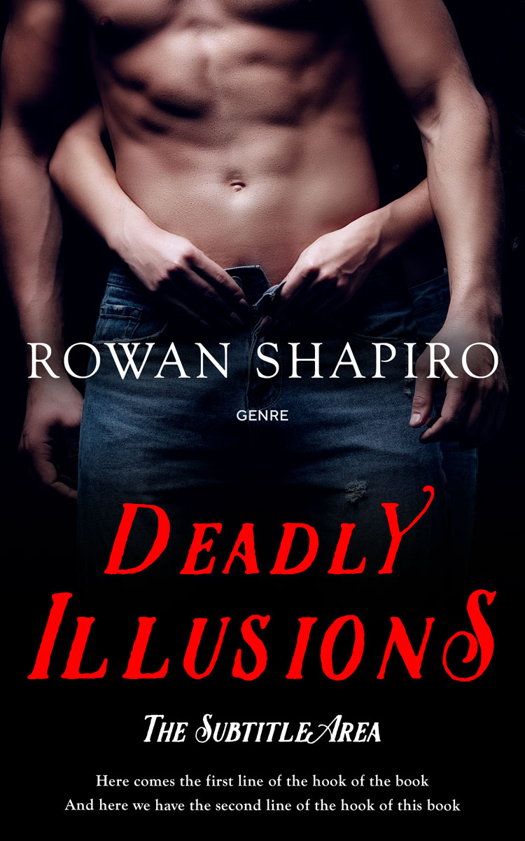 2D view of Premade Erotica Book Cover - Contessa