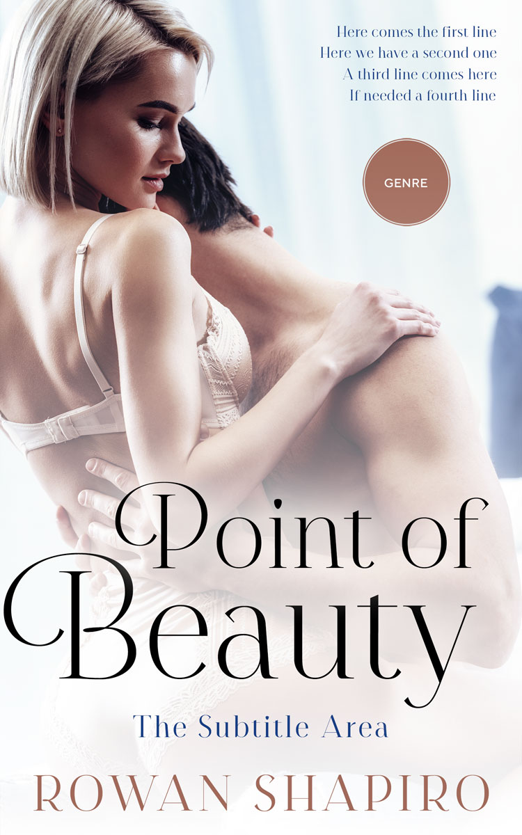 2D view of Premade Erotica Book Cover - Ebb