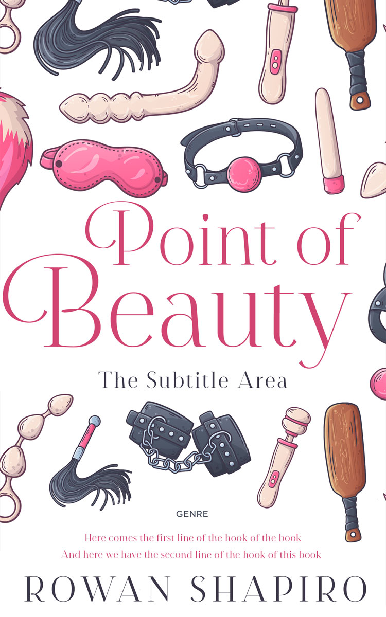 2D view of Premade Erotica Book Cover - Gun Powder