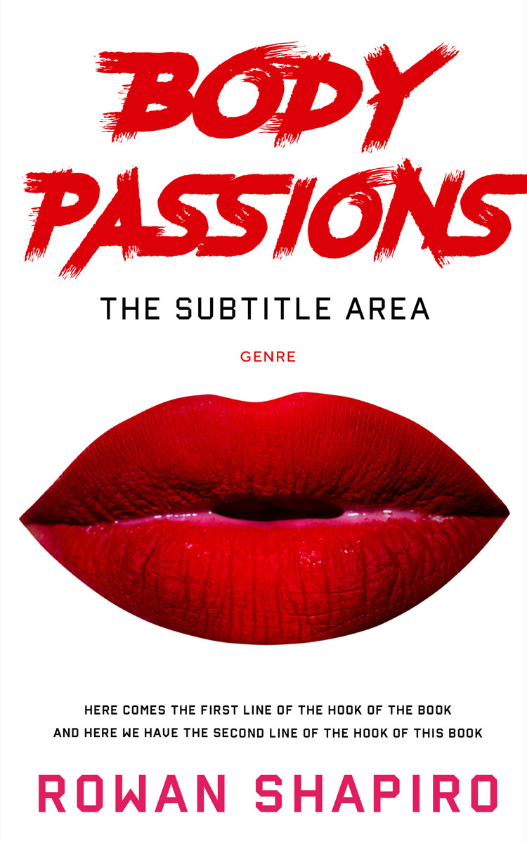 2D view of Premade Erotica Book Cover - Monza