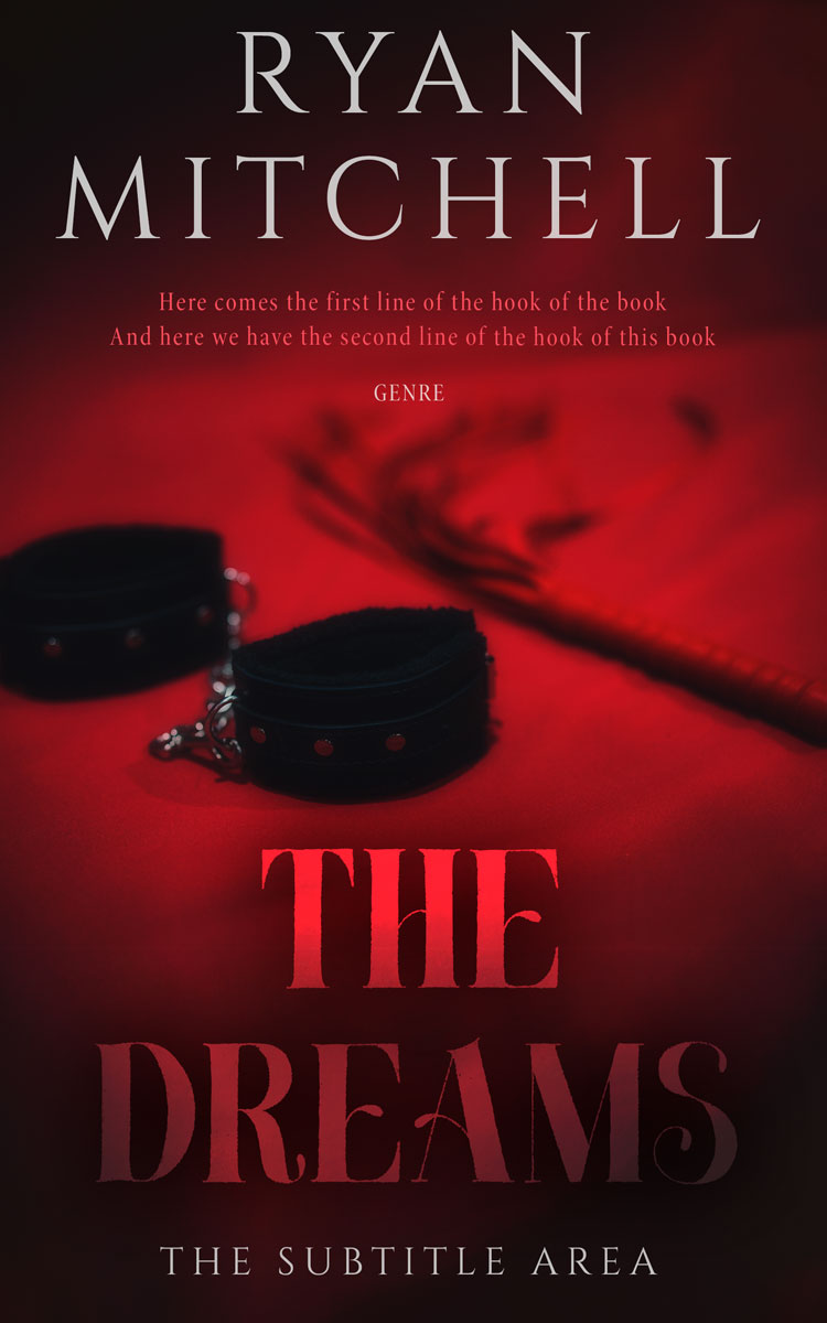 2D view of Premade Erotica Book Cover - Coffee Bean