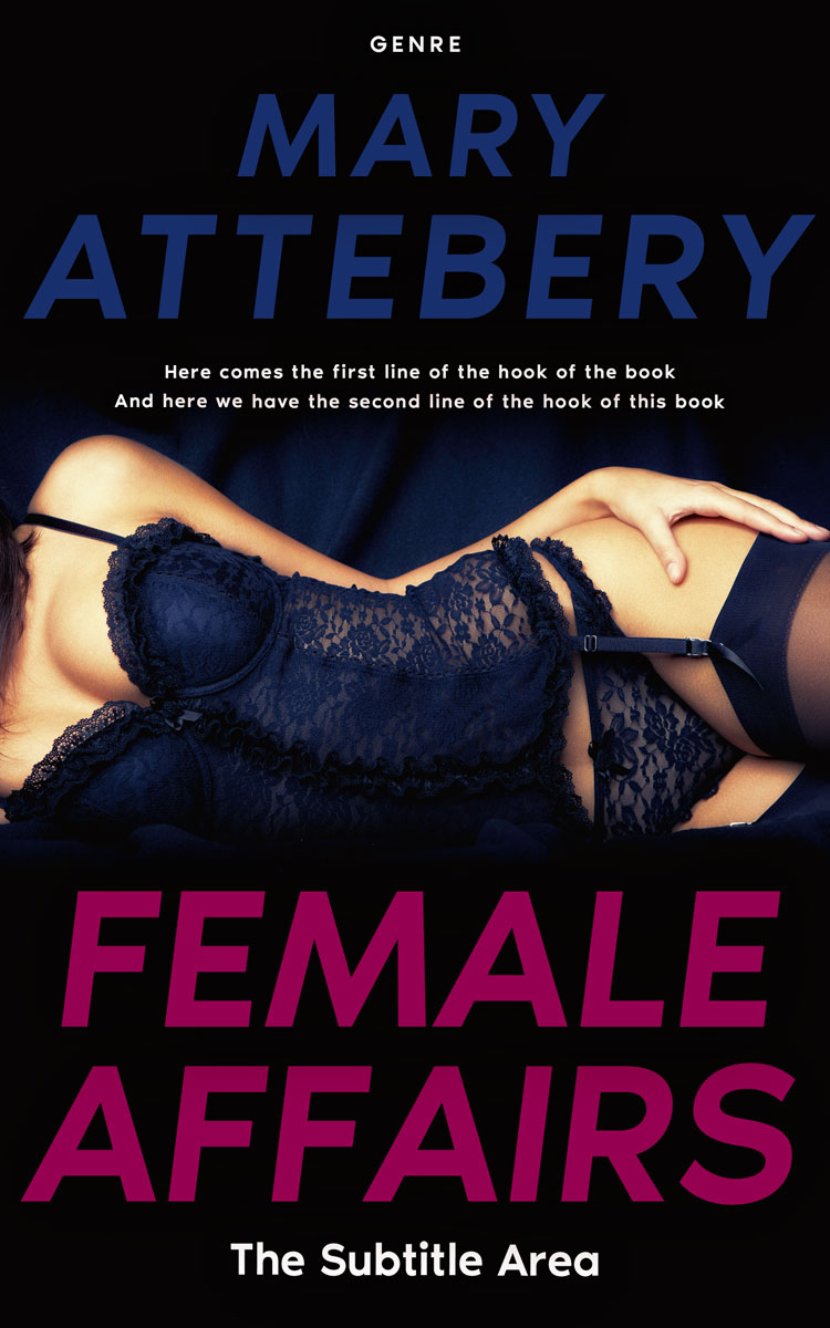 2D view of Premade Erotica Book Cover - Cadillac