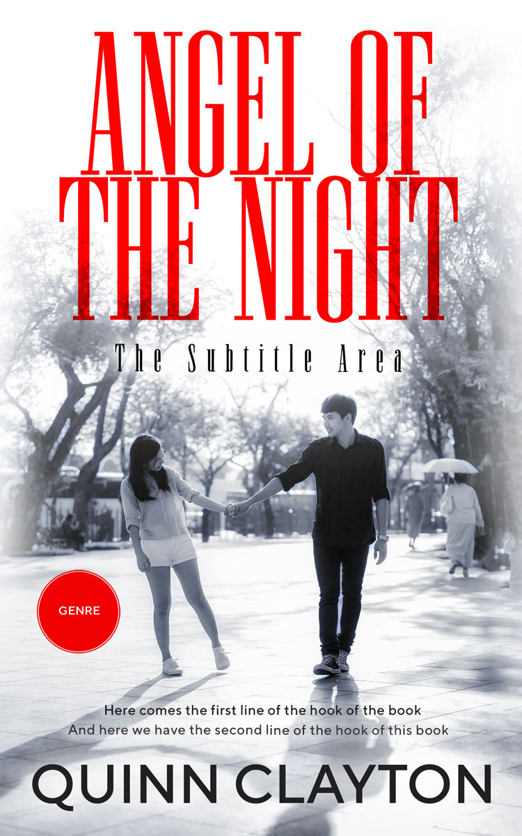 2D view of Premade Romance Book Cover - Mischka