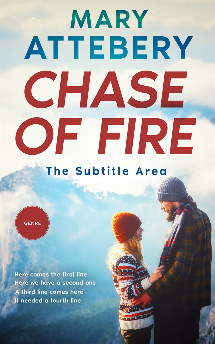 2D view of Premade Romance Book Cover - Rhino