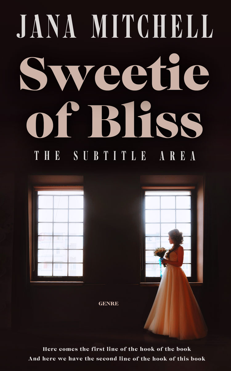 2D view of Premade Romance Book Cover - Cold Turkey