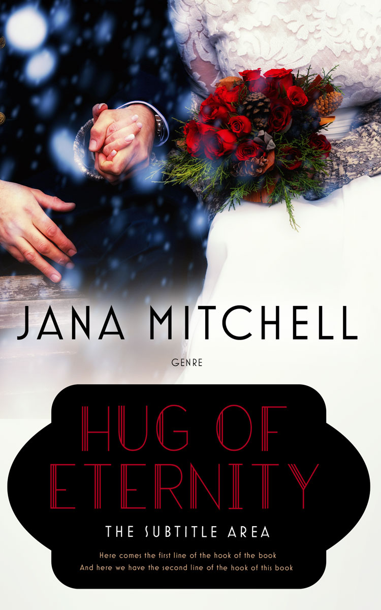 2D view of Premade Romance Book Cover - Thunder