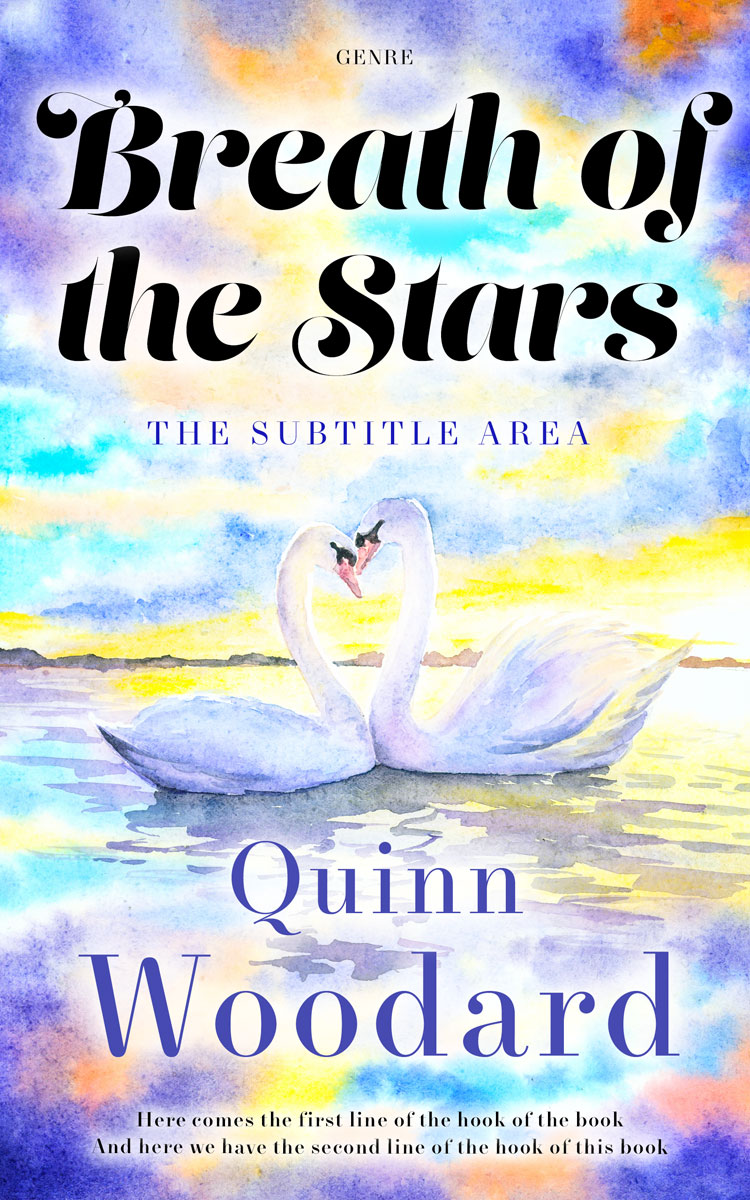 2D view of Premade Romance Book Cover - Iron