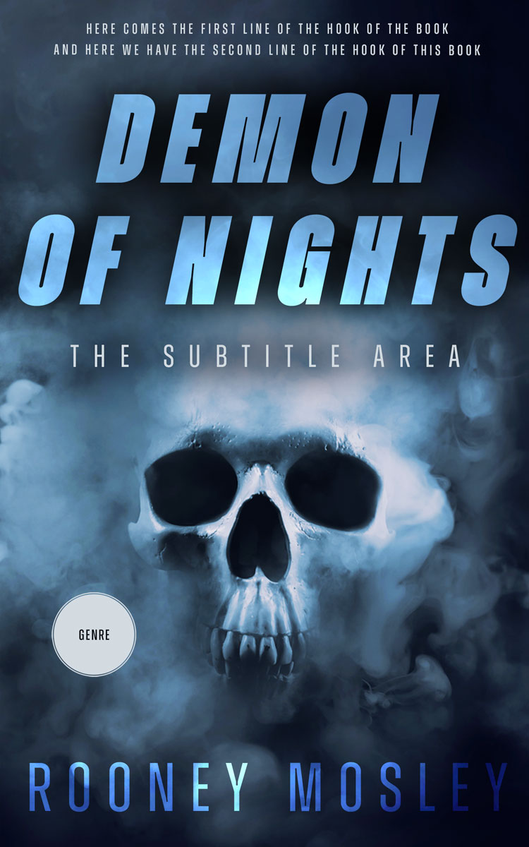 2D view of Premade Mystery & Thriller & Suspense Book Cover - Mirage