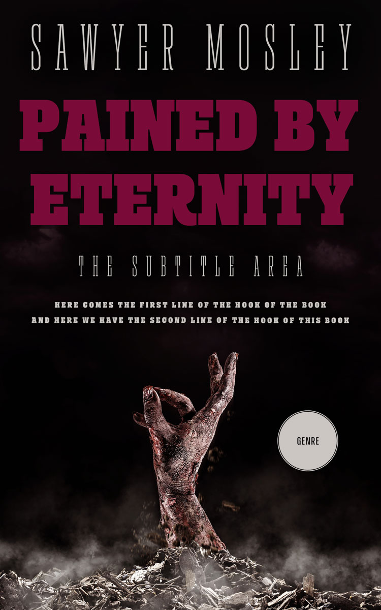 2D view of Premade Horror Book Cover - Gondola