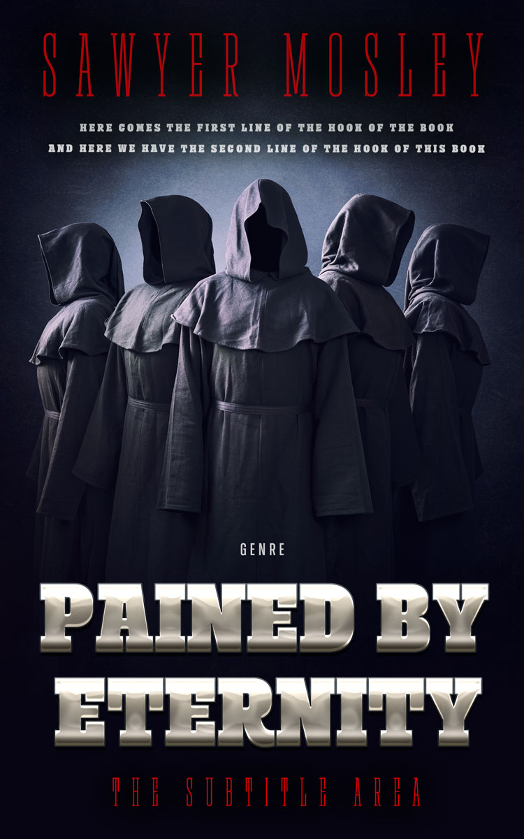 2D view of Premade Mystery & Thriller & Suspense Book Cover - Vulcan