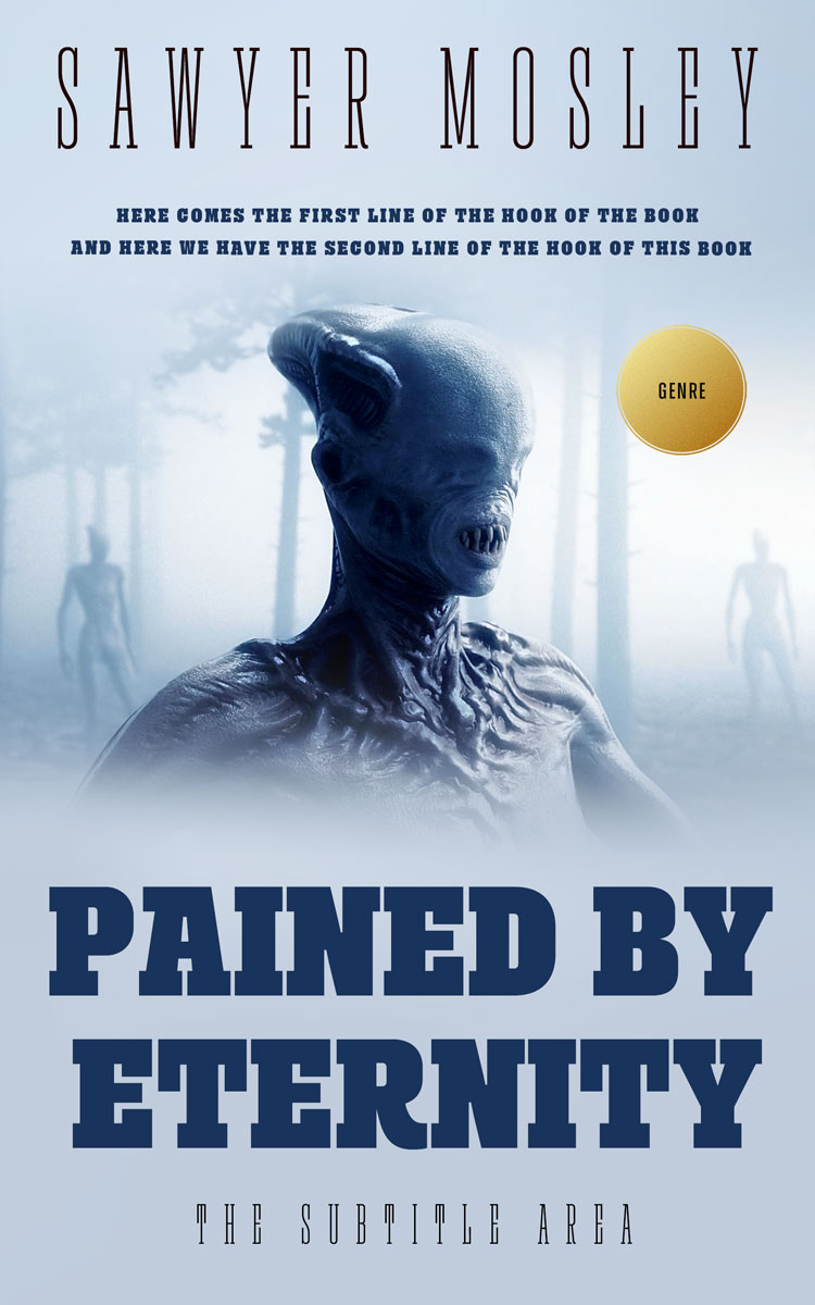 2D view of Premade Horror Book Cover - Botticelli