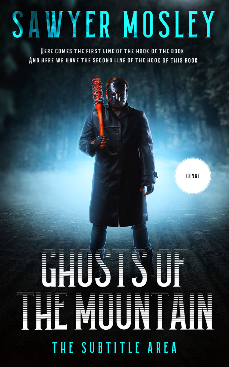 2D view of Premade Mystery & Thriller & Suspense Book Cover - Bunker