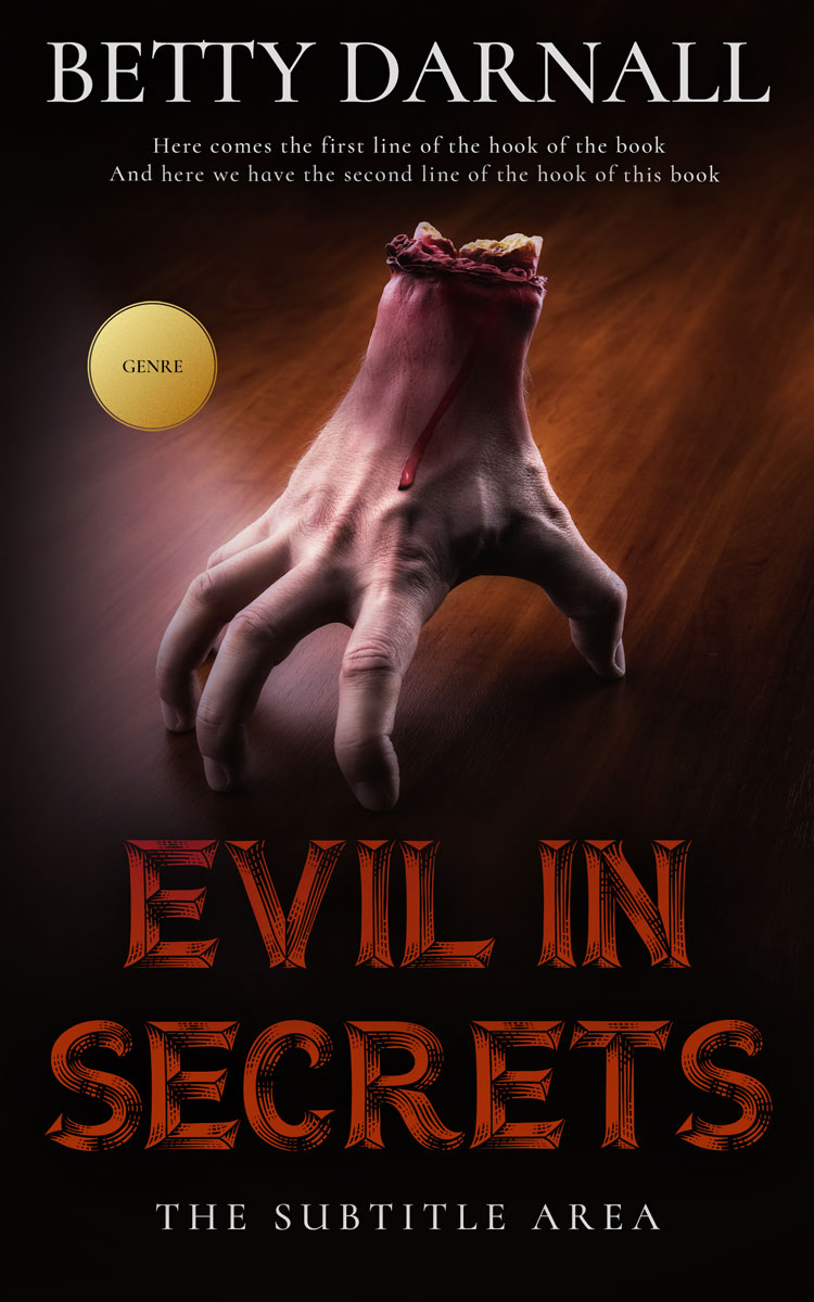 2D view of Premade Mystery & Thriller & Suspense Book Cover - Night Rider