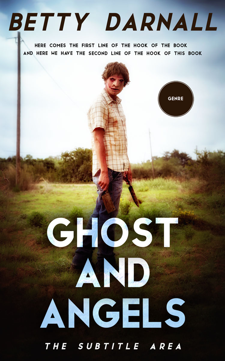 2D view of Premade Mystery & Thriller & Suspense Book Cover - Gray Nurse