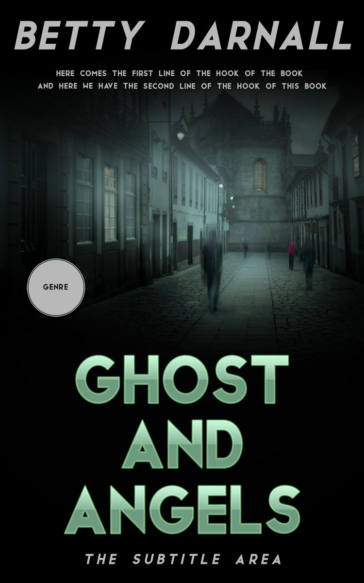 2D view of Premade Mystery & Thriller & Suspense Book Cover - Woodsmoke