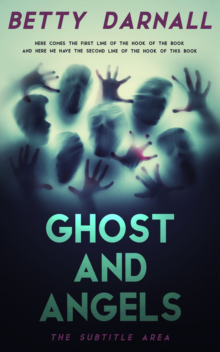 2D view of Premade Horror Book Cover - Pixie Green