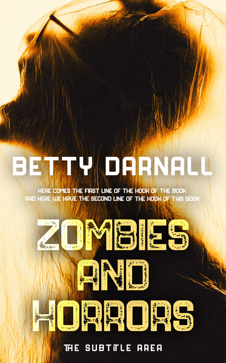 2D view of Premade Mystery & Thriller & Suspense Book Cover - Chalky