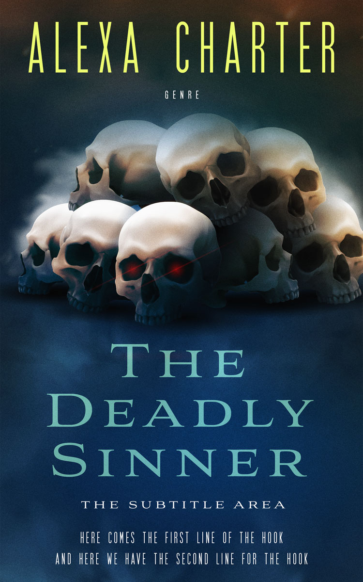 2D view of Premade Mystery & Thriller & Suspense Book Cover - Big Stone