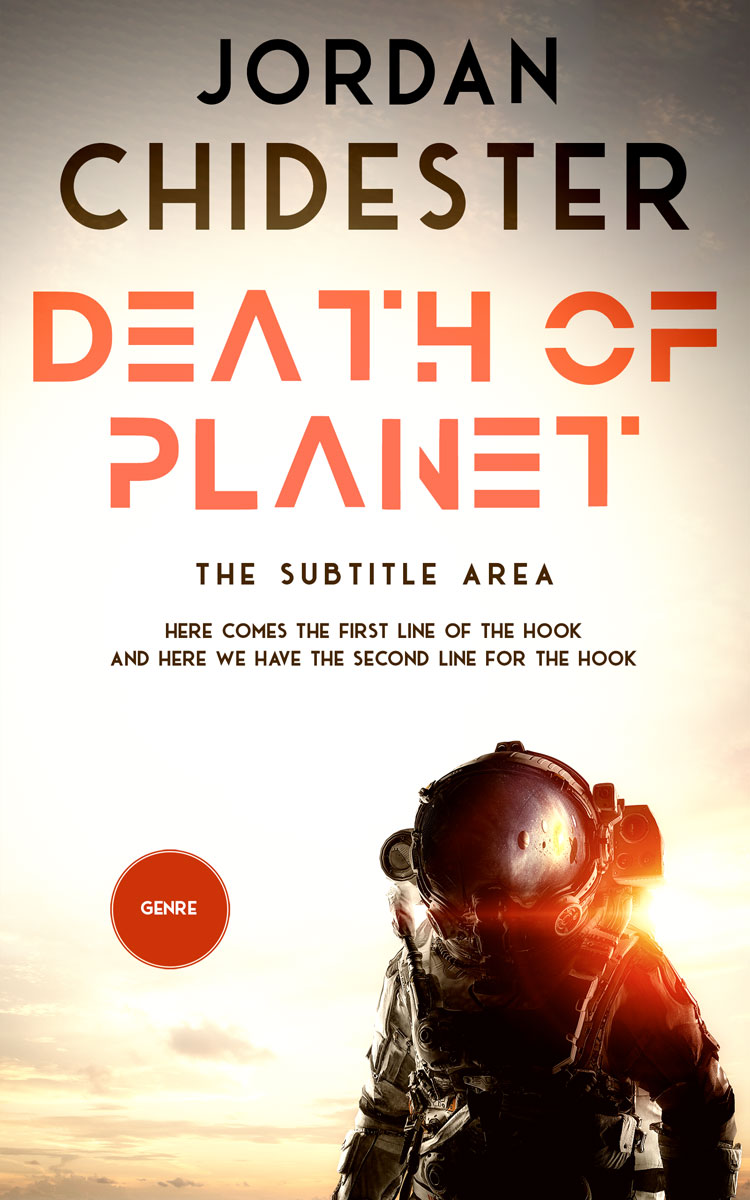 2D view of Premade Science Fiction Book Cover - Tamarind
