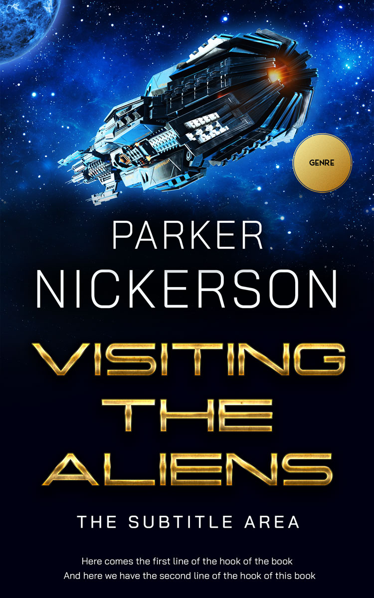 2D view of Premade Mystery & Thriller & Suspense Book Cover - Ebony