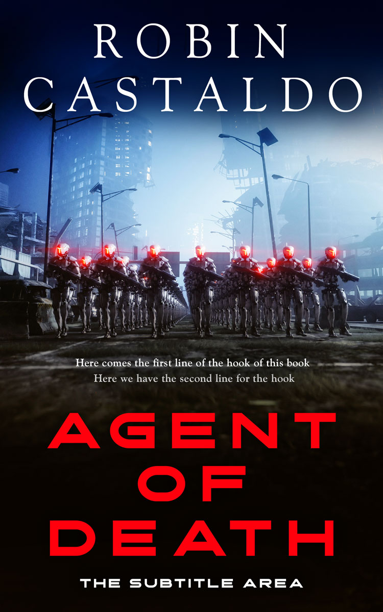 2D view of Premade Apocalyptica Book Cover - Viola