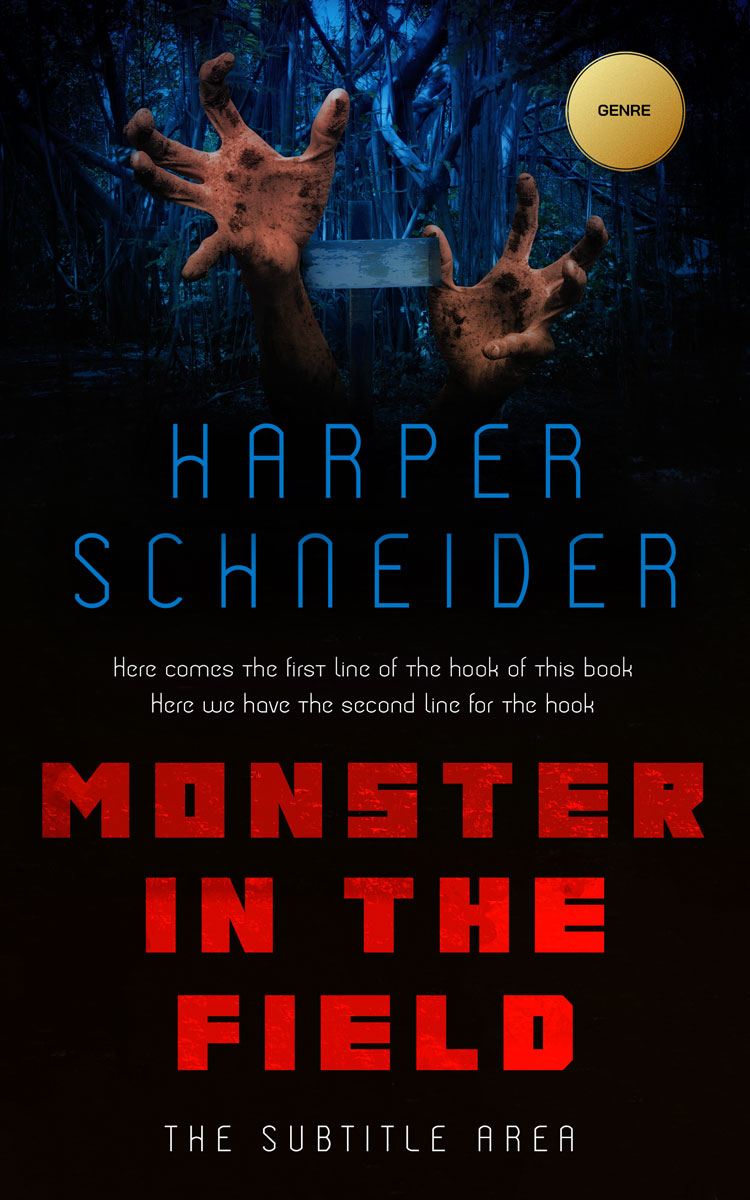 2D view of Premade Fantasy Book Cover - Cinder