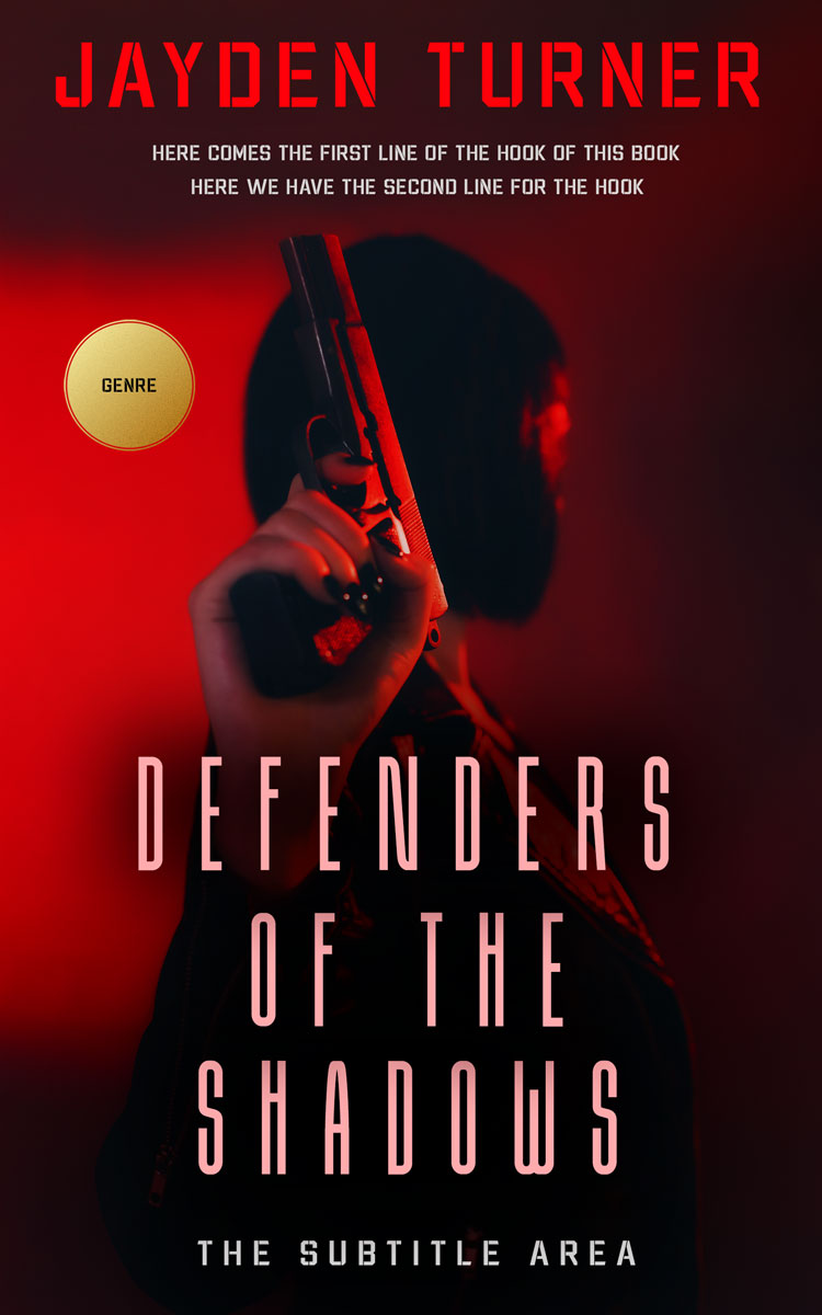 2D view of Coffee Bean #12465 - Premade Mystery & Thriller & Suspense Book Cover